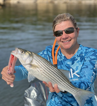 Chasing stripes on Lake Texoma!